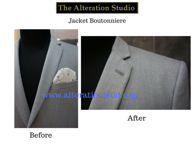 Suit Alteration Singapore