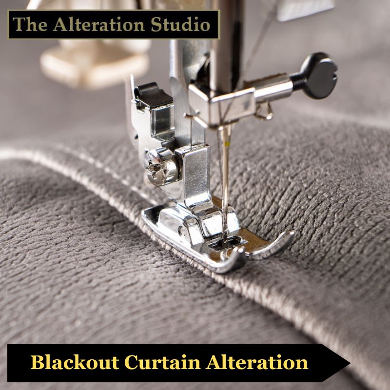 Blackout Curtain Alteration Service