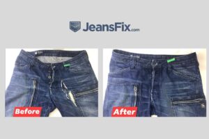 jeans patching service