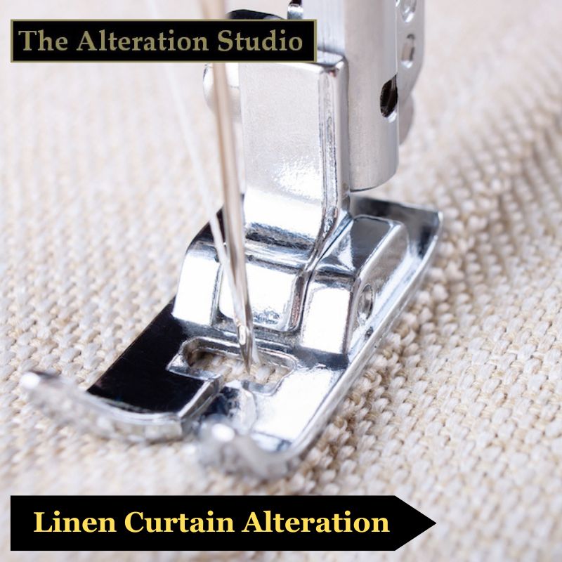 Linen Curtain Alteration Service