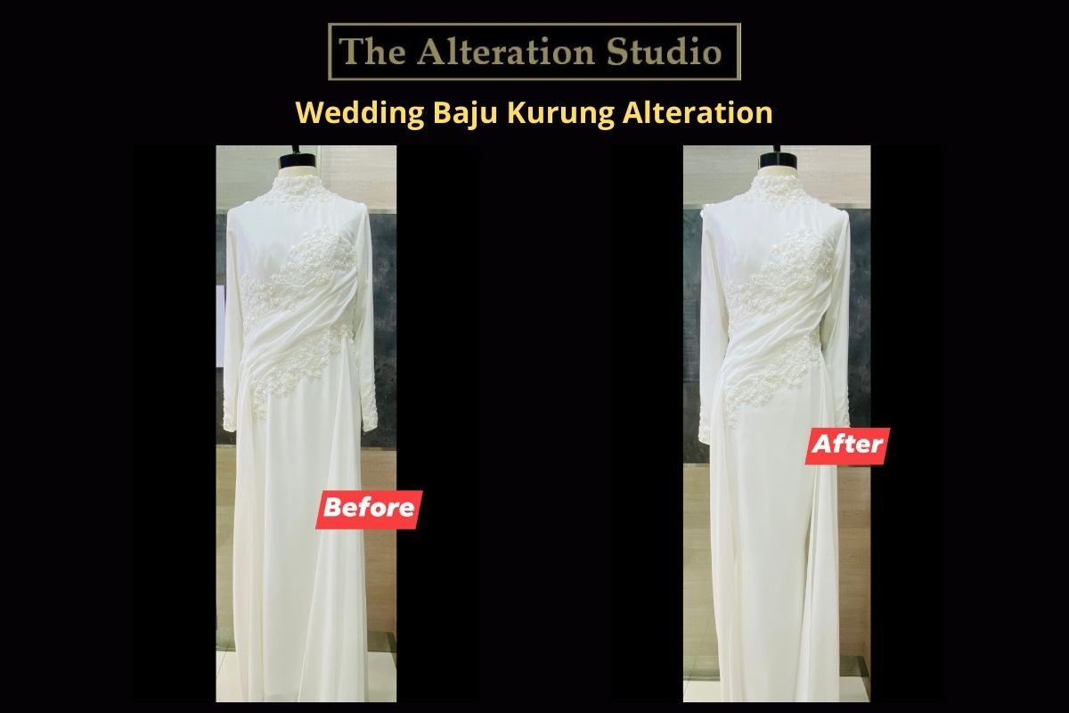 Wedding Baju Kurung Alteration